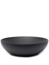 Alessi Nocolor Double Resin-coated Steel Bowl 25cm In Black