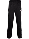 Cool Tm Chain-print Slip-on Track Trousers In Black