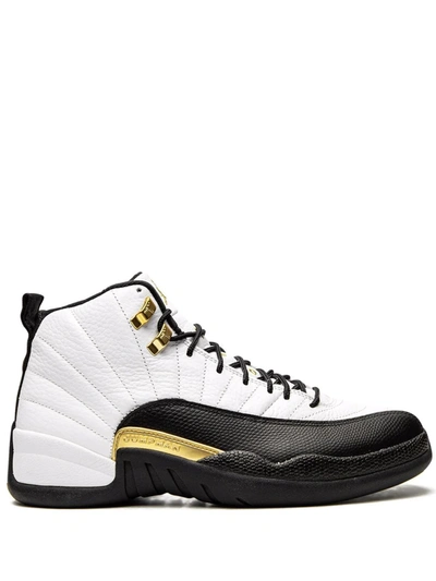 Jordan Air  12 Retro "royalty Taxi" Sneakers In White