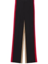 BURBERRY CONTRAST-PANEL TAILORED TROUSERS