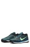 Nike Court Air Zoom Vapor Pro Tennis Shoe In Teal/ Green