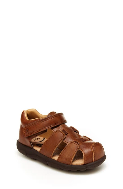 Stride Rite Kids' Srtech Archie Sandal In Brown