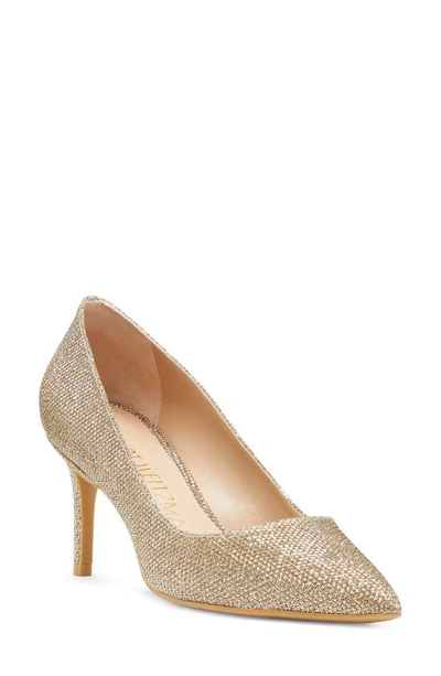 Stuart Weitzman Linsi 75 Pump In Metallic