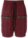 UMA RAQUEL DAVIDOWICZ TOMATE RECYCLED FABRIC PERFORMANCE SHORTS