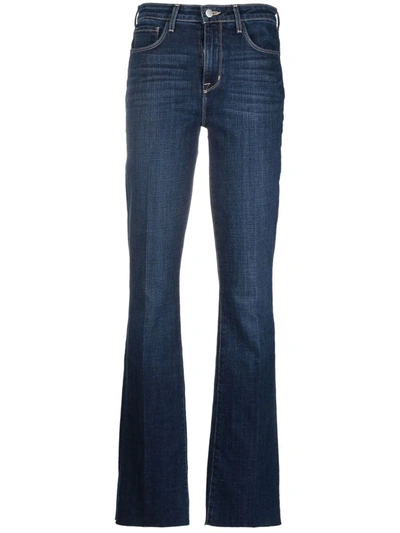 L Agence Selma High-rise Sleek Baby Boot Jeans In Byers