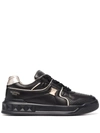 Valentino Garavani One Stud Low-top Sneakers In Schwarz