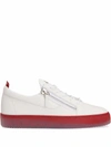 Giuseppe Zanotti Frankie Low-top Sneakers In Weiss