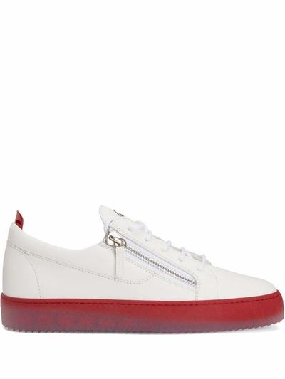 Giuseppe Zanotti Frankie Low-top Sneakers In White