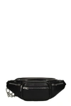 ALEXANDER WANG ATTICA SOFT WAIST BAG IN BLACK LEATHER,2030P0073L001