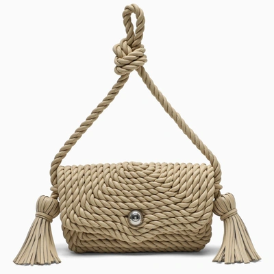 Bottega Veneta Beige Torchon Medium Cross-body Bag