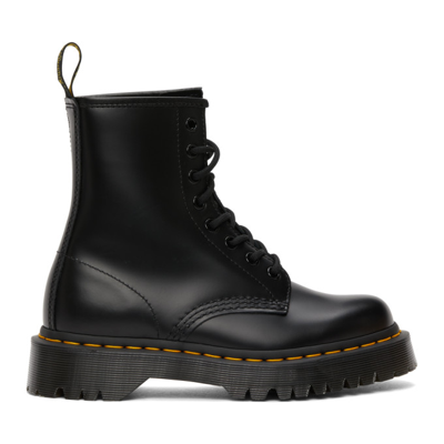 Dr. Martens Black Audrick Platform Leather Boots