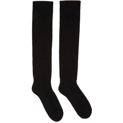Rick Owens Black Knee-high Socks