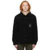 Axel Arigato Black Aspen Teddy Overshirt In Black