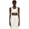 ALO YOGA OFF-WHITE WELLNESS BRA