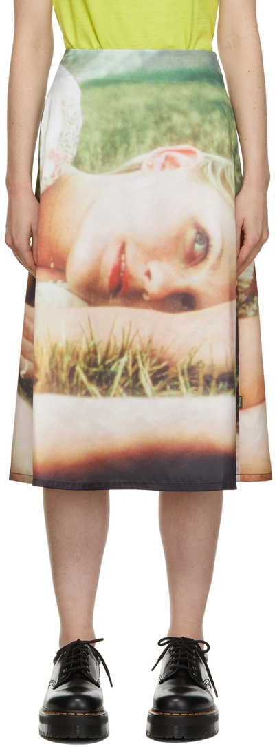 スカート HEAVEN BY MARC JACOBS skirt Marc Jacobs Yellow And Brown Heaven By Techno Skirt | Lyst