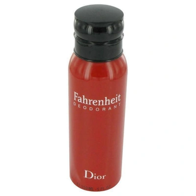 Dior Christian  Fahrenheit By Christian  Deodorant Spray 5 oz In Black