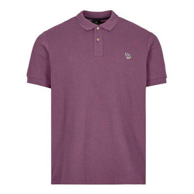 Paul Smith Polo Shirt In Purple