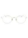 Matsuda Geometric-frame Glasses In Brushed Gold
