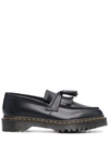 Dr. Martens' Adrian Bex Black Leather Loafers In Nero