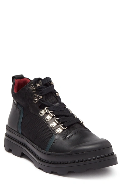 French Connection Victor Lace-up Boot In Black
