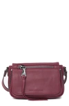 Aimee Kestenberg Sorrento Leather Crossbody Bag In Oxblood