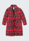 PETITE PLUME KID'S IMPERIAL TARTAN ROBE,PROD153130036