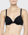 Natori Pure Luxe Contour Underwire Bra In Chili Glow