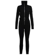 Cordova Signature In The Boot Belted Striped Ski Suit In Onyx