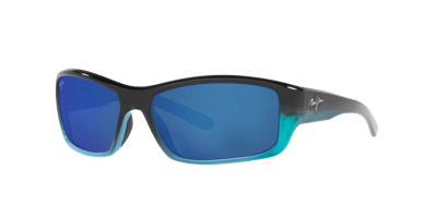 Maui Jim Barrier Reef B792-06c In Blue Mir Pol