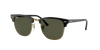 Ray Ban Clubmaster Sunglasses In Black 0rb3016 In Green Classic G-15
