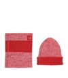 VICTORIA BECKHAM X THE WOOLMARK COMPANY WOOL MOULINE SNOOD AND BEANIE GIFT SET,17596347