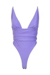 Amen Swimsuit In Lycra In Purple