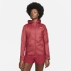 Nike Essential Women's Running Jacket In Pomegranate