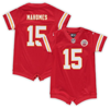 NIKE INFANT NIKE PATRICK MAHOMES RED KANSAS CITY CHIEFS ROMPER JERSEY,9Z1N1H2P9