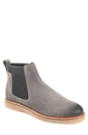 Thomas & Vine Thomas And Vine Cedric Plain Toe Chelsea Boot In Grey