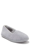 Dearfoams Rebecca Chenille Slipper In Sleet
