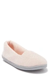Dearfoams Rebecca Faux Fur Slipper In Pink