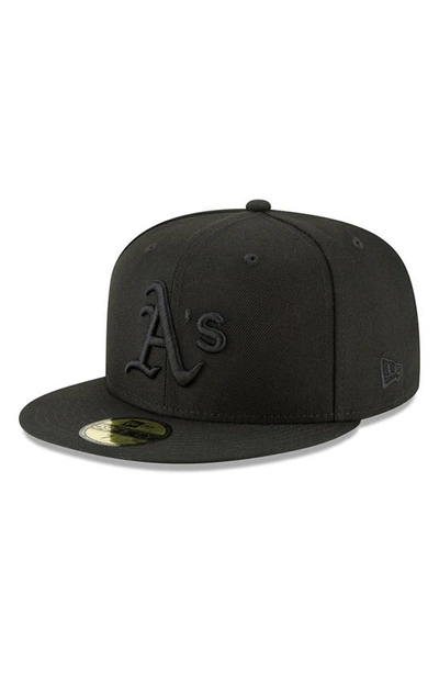 New Era Men's Black Philadelphia Phillies Primary Logo Basic 59fifty Fitted Hat