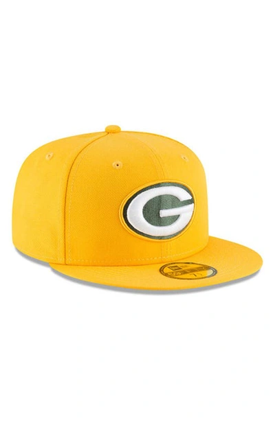 New Era Gold Green Bay Packers Omaha 59fifty Hat