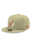 New Era Men's  Gold San Francisco 49ers Omaha Throwback 59fifty Fitted Hat In Vegas Gold