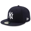 New Era New York Yankees Authentic Collection 59fifty Fitted Cap In Navy