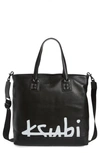 KSUBI KSUBI KOLLECTOR LEATHER TOTE,5000006801