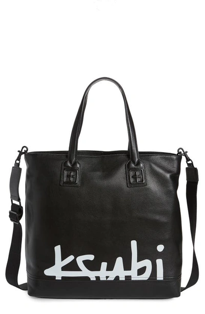 Ksubi Kollector Leather Tote In Assorted