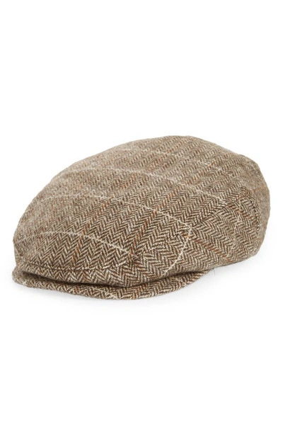 Goorin Bros The Pipes Wool Blend Driving Cap In Brown