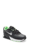 Nike Kids' Air Max 90 Sneaker In Black/ Chrome/ Smoke Grey