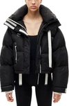 SHOREDITCH SKI CLUB WILLOW HOODED RECYCLED NYLON PUFFER JACKET,WO146V