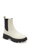 Intentionally Blank Guided Chelsea Boot In White