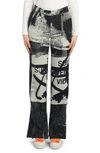 Off-white X Pablo Tomek Double Straight Trousers In Black White