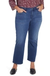 Nydj Plus Piper Womens Pocket Denim Ankle Jeans In Saybrook