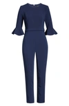 Black Halo Brooklyn Jumpsuit Pacific Blue 14 In Pacific Blue